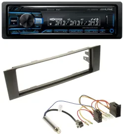 Alpine USB Bluetooth DAB MP3 Autoradio für Audi A3 (8P, 03-06) - ISO