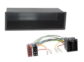 Einbauset DIN Autoradio für Mercedes A-Klasse M-Klasse Vaneo VW Passat Golf Bora