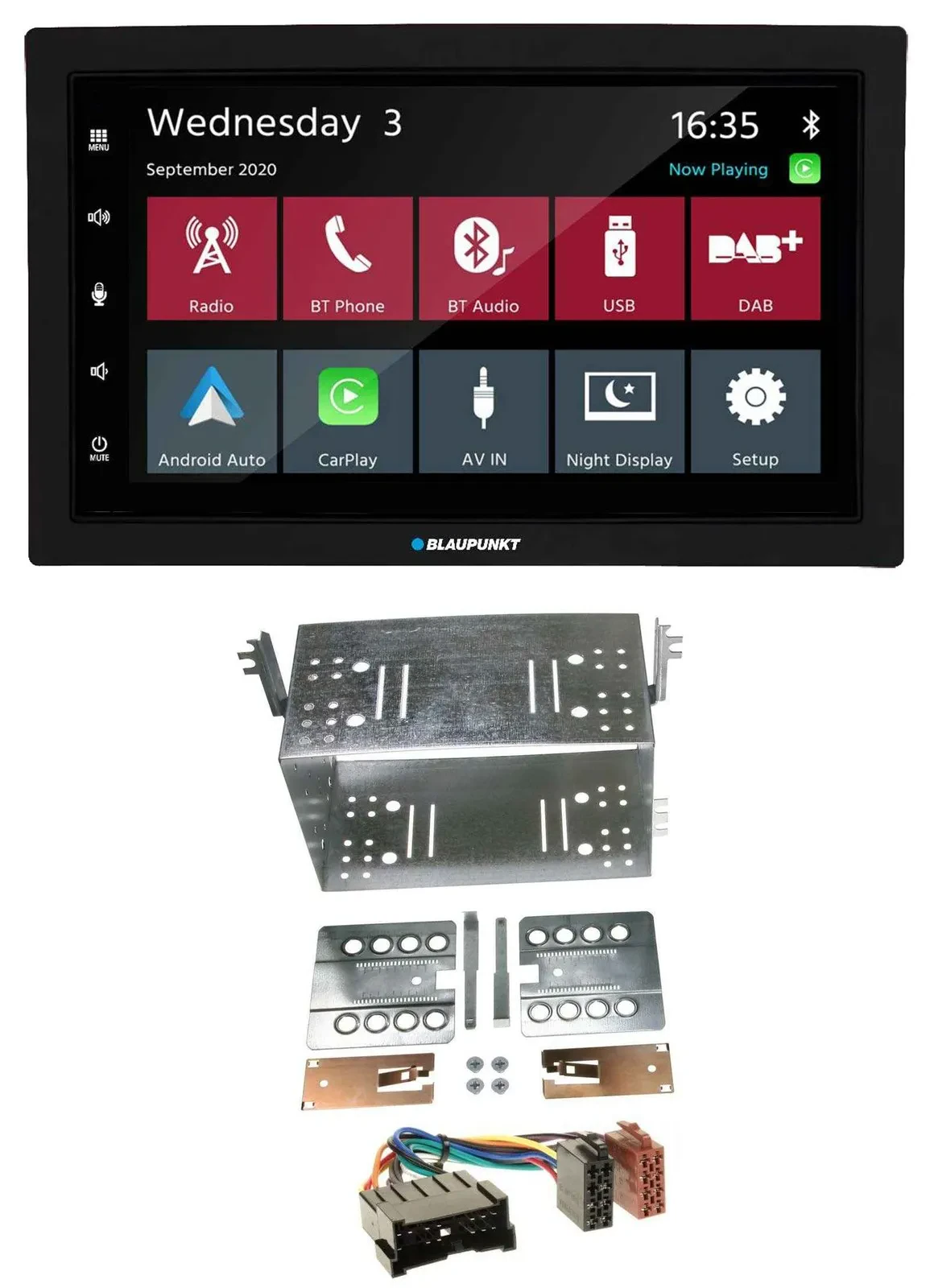 Blaupunkt DAB Bluetooth USB MP3 2DIN Autoradio für Hyundai Tucson DM 2005-2010