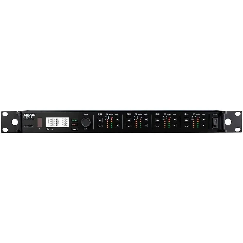 Приемник для радиосистем Shure ULXD4Q Four-Channel Digital Wireless Receiver Band H50