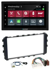 Blaupunkt DAB Bluetooth USB MP3 2DIN Autoradio für Toyota Yaris 2006-2011 OEM-Na