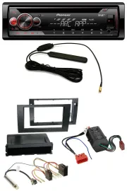 Pioneer CD USB AUX DAB MP3 Autoradio für Audi A4 B6 B7 00-08 Symphony Bose Aktiv