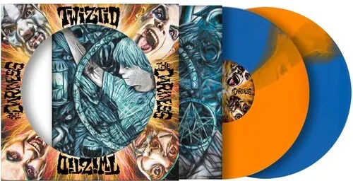 Виниловая пластинка Twiztid - The Darkness [New Vinyl LP] Explicit, Orange, Blue, Colored Vinyl, DIE