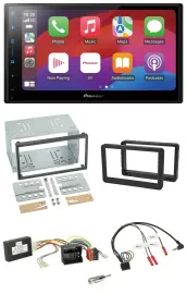 Pioneer DAB USB Lenkrad Bluetooth 2DIN Autoradio für Alfa Romeo Brera 159 Spider