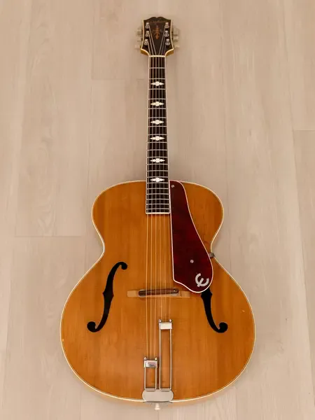 Акустическая гитара Epiphone Triumph Vintage Archtop Blonde USA 1946 w/Case