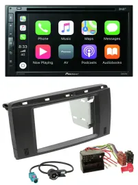 Pioneer DVD 2DIN MP3 DAB Bluetooth USB Autoradio für Mercedes R-Klasse 2006-2012