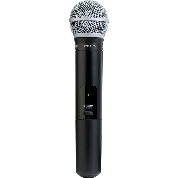 Передатчик для радиосистемы Shure PGXD2/PG58 Handheld Transmitter with PG58 Mic