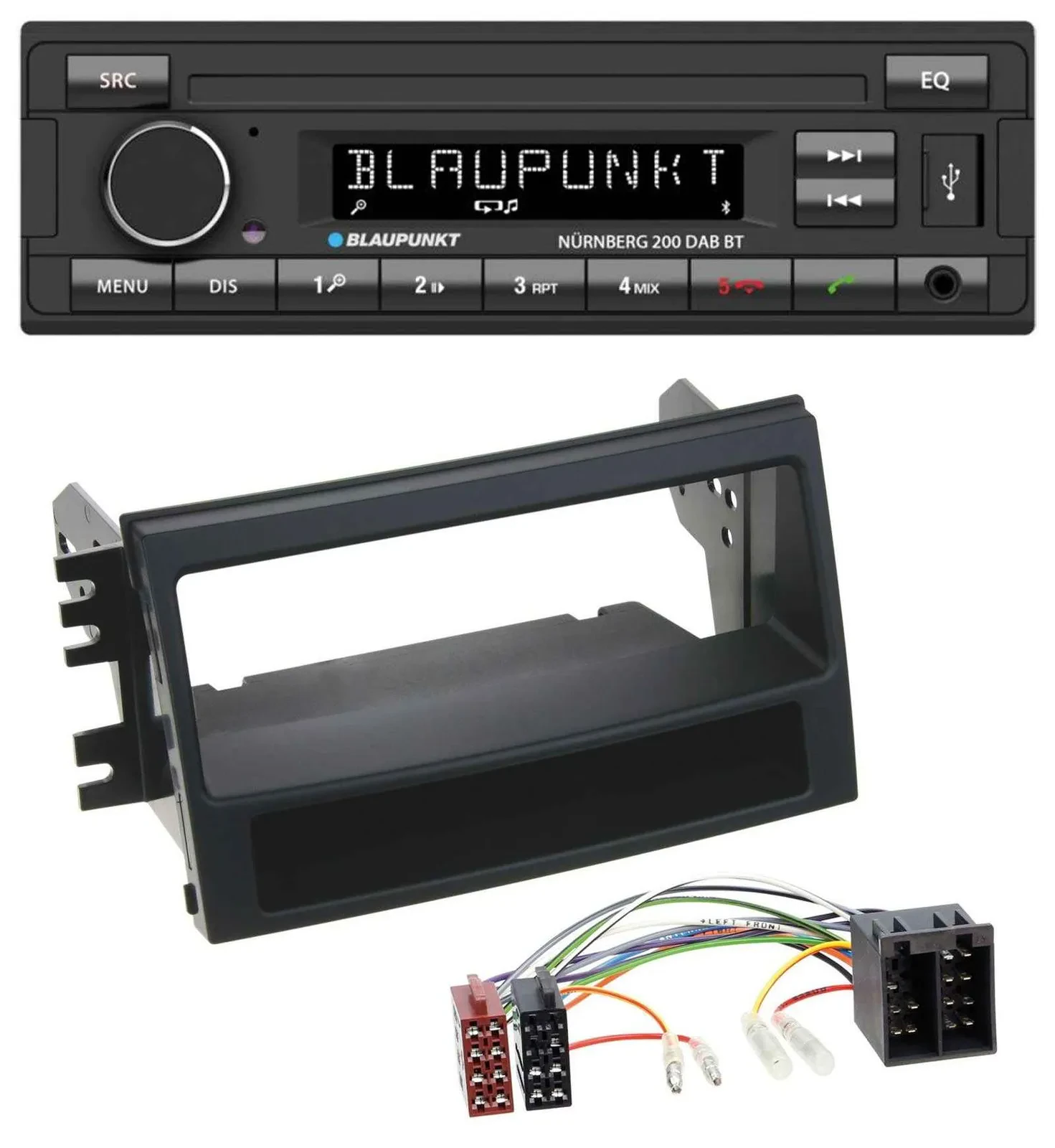 Автомагнитола для Kia Soul (AM, 2008–2011) Blaupunkt USB, DAB, Bluetooth, MP3