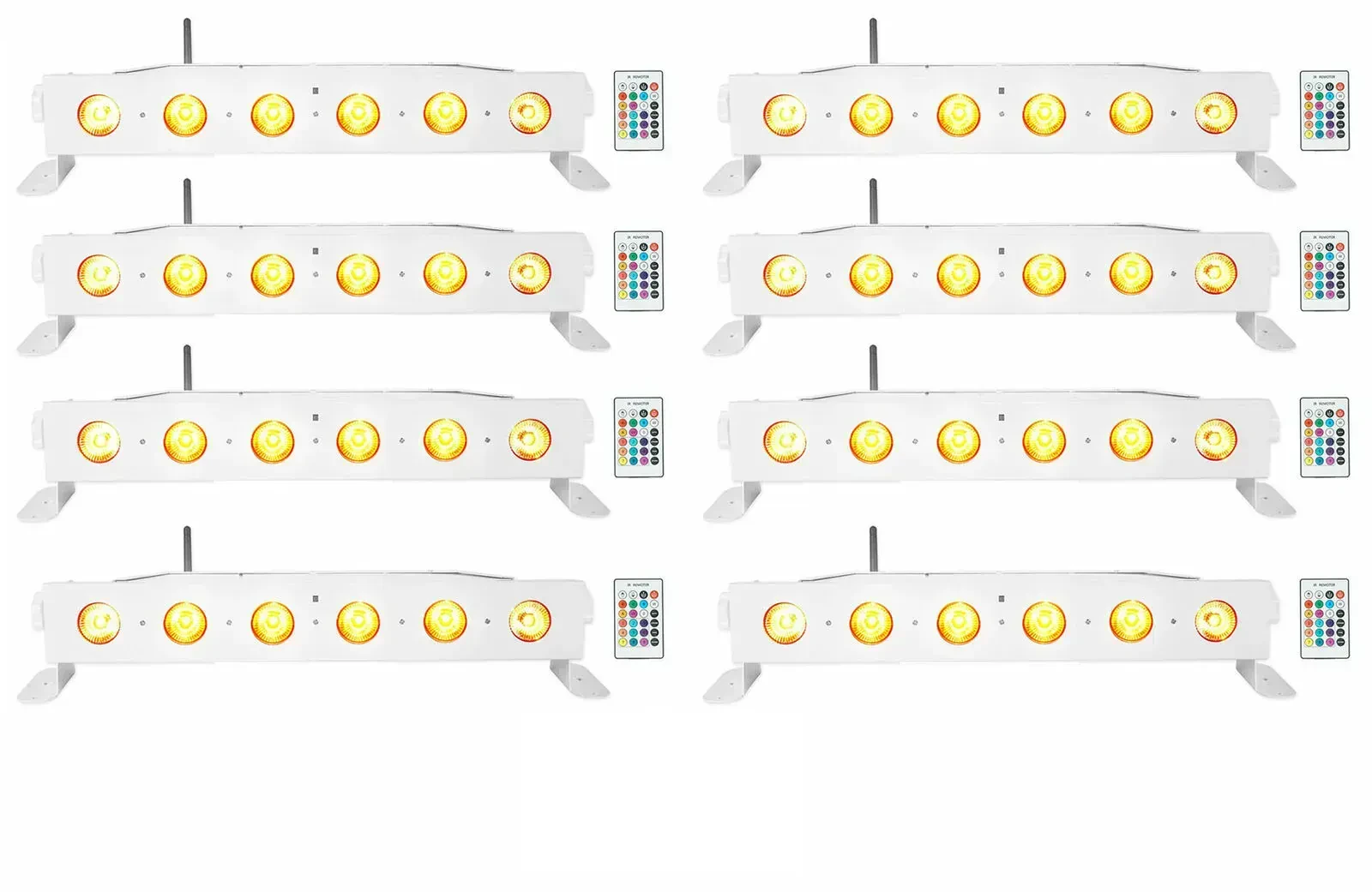 Светодиодный прибор Rockville BEST STRIP 60 White (8 штук)