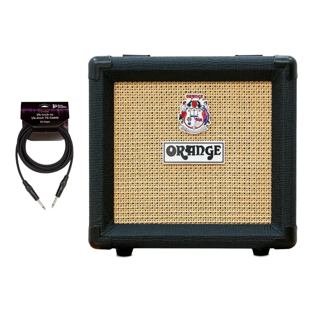 Кабинет для электрогитары Orange PPC108 Black 20W 1x8 с кабинетом