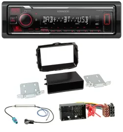 Kenwood MP3 Bluetooth USB DAB Autoradio für Alfa Giulietta 52 Pin ab 13 piano