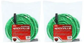 Микрофонный кабель Rockville RCXFM100P-G Green 30.5 м (2 штуки)