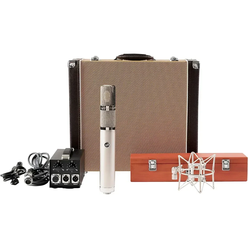 Микрофон Warm Audio WA-CX24 стерео ламповый конденсаторный, 9 полярных диаграмм с кейсом