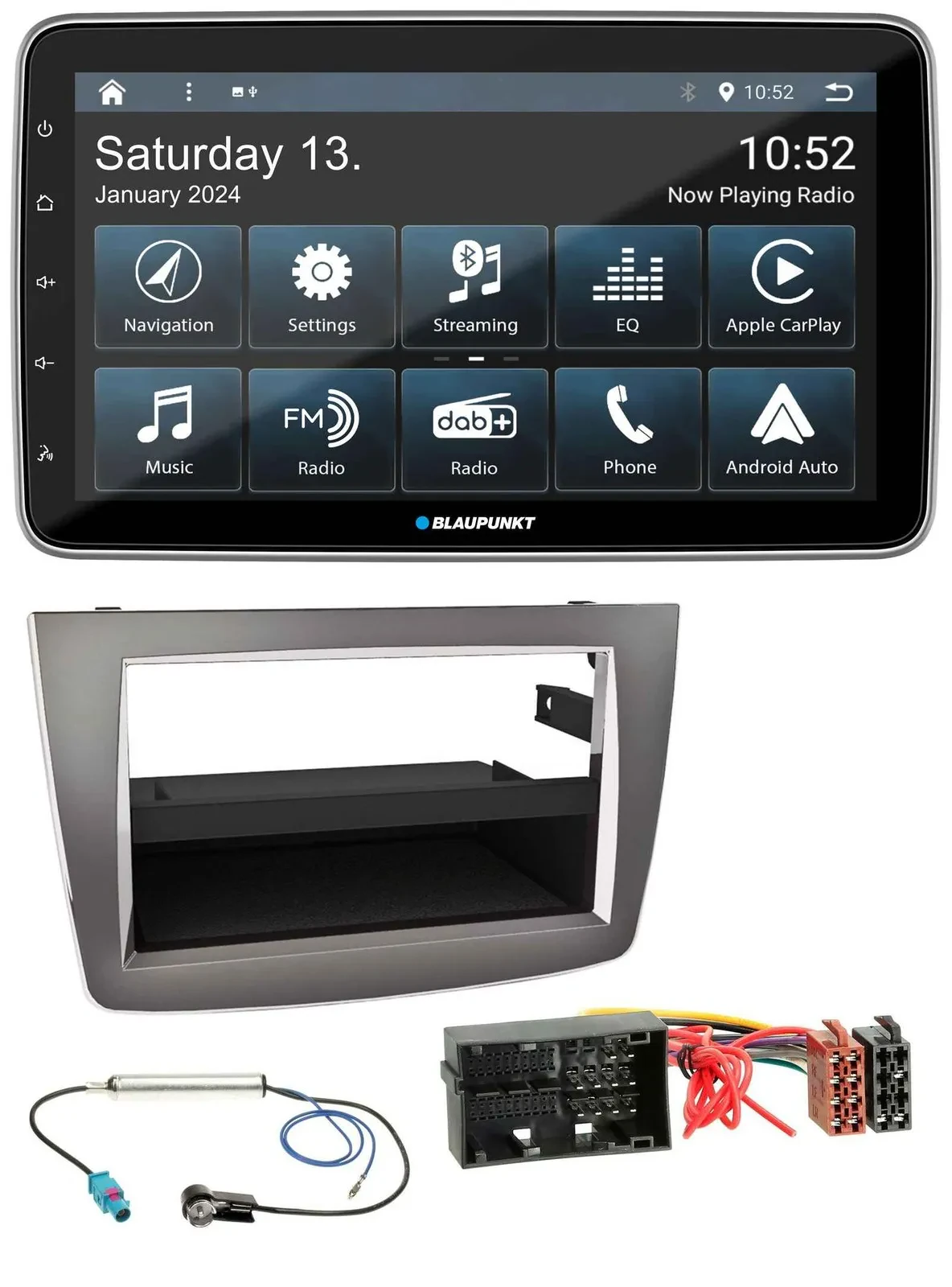 Blaupunkt USB DAB SD MP3 Bluetooth Autoradio für Alfa Romeo Mito ab 14 955 silbe