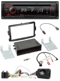 Kenwood Lenkrad CD USB Bluetooth DAB Autoradio für Dacia Duster Dokker Logan ab