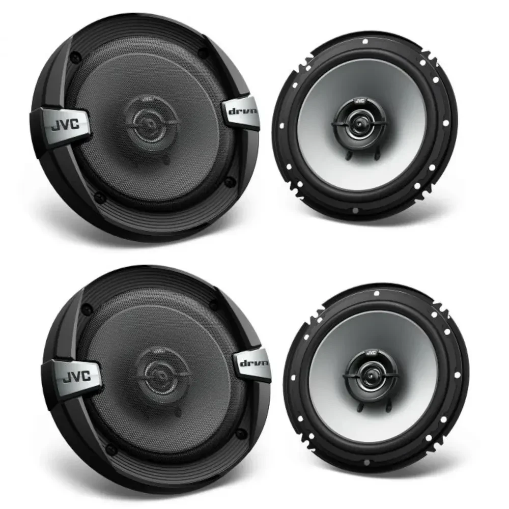 Динамики для авто JVC CS-DR162 6.5" коаксиальные, 2‑полосные (набор, 2 пары) 200W RMS