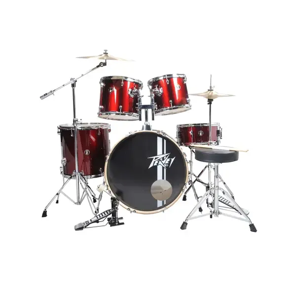 Ударная установка акустическая Peavey PV 5PC Drum Set Wine Red