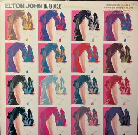 ELTON JOHN - Leather Jackets (LP , Used)
