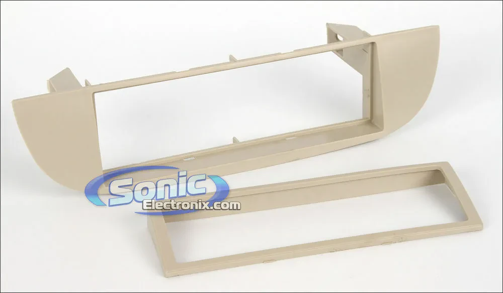 Scosche FT4275WB Single DIN Car Dash Kit for 2011-16 Fiat 50 Vehicle Pearl White