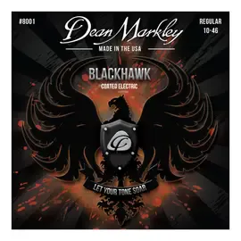 Струны для электрогитары Dean Markley DM8001 Blackhawk 10-46