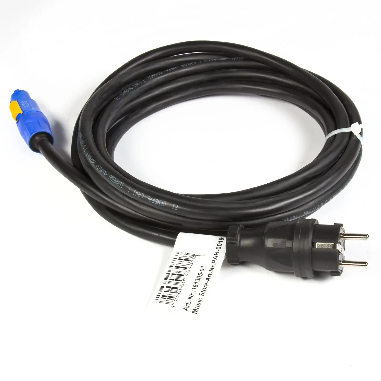 Сетевой кабель Music Store PAH0019124-000 Black 5 м