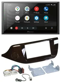 Pioneer USB 2DIN DAB MP3 Bluetooth Autoradio für Kia Ceed ab 12 glänzend