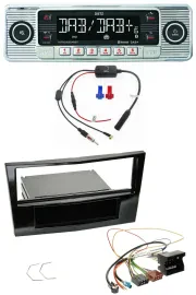 Dietz DAB USB MP3 Bluetooth Autoradio für Opel Astra H Corsa D Zafira B ab 2005