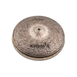 Тарелка барабанная KINGDO 14" Artist Dark Hi-Hat (пара)