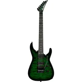 Электрогитара Jackson Soloist SL2Q USA Transparent Green Burst