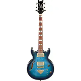 Электрогитара полуакустическая Ibanez AR520HFM Artist Hollowbody Light Blue Burst