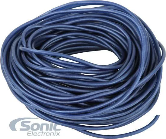 NVX XW18500BL 50 ft of 18 Gauge Blue Remote Wire/Cable
