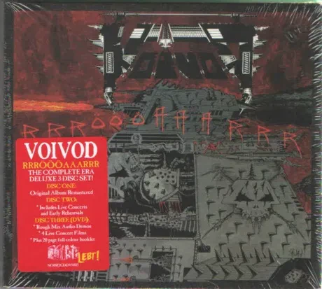 VOIVOD - Rrroooaaarrr (2CD+DVD)