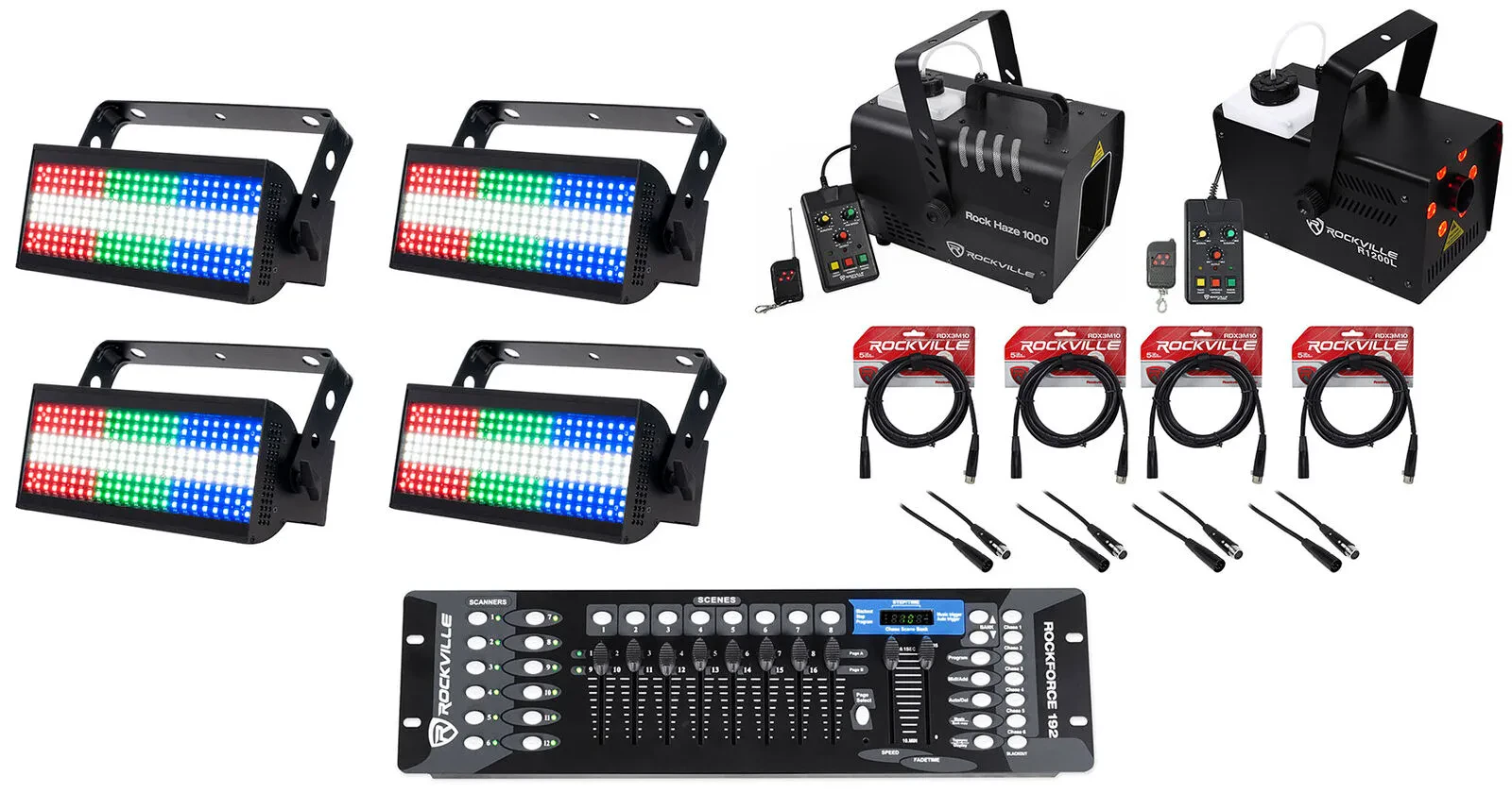 Комплект светового оборудования American DJ JOLT 300+RDX5M10+R1200L+RDX5M10-2