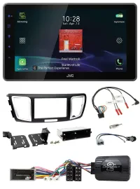 JVC DAB Lenkrad Bluetooth USB Autoradio für Honda Accord 2013-2015