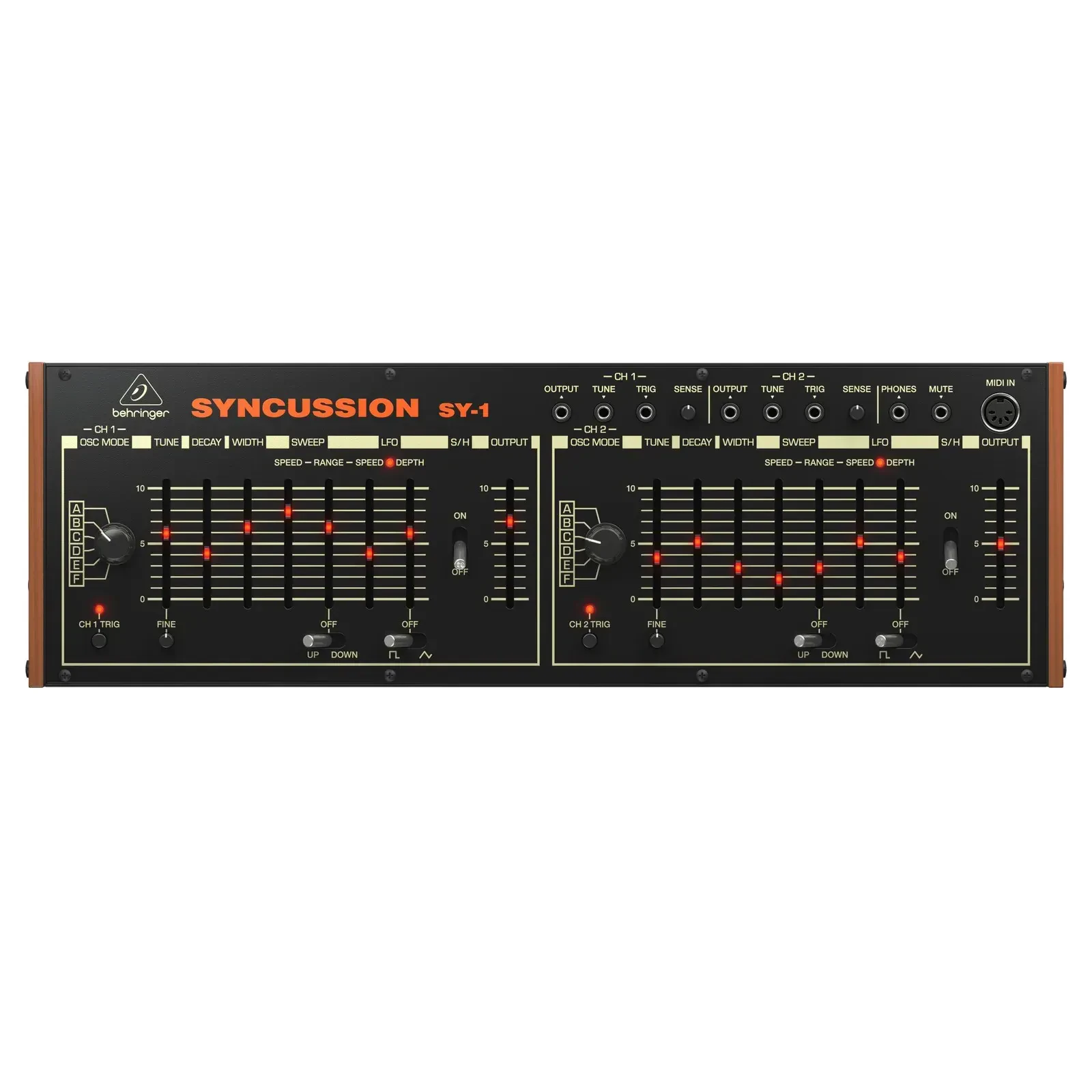 Аналоговый студийный синтезатор Behringer SY-1 Syncussion