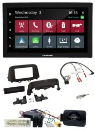 Blaupunkt DAB Bluetooth USB Lenkrad 2DIN Autoradio für Hyundai Kona ab 2013