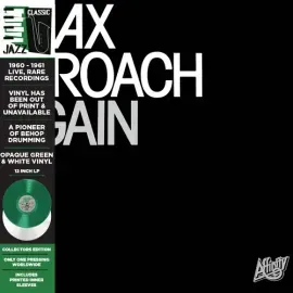 Виниловая пластинка Max Roach - Again - Opaque Green & White [New Vinyl LP] Colored Vinyl, Green, Lt