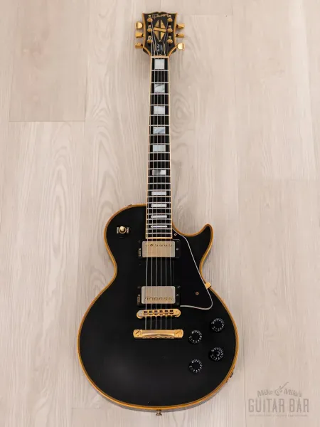 Электрогитара Gibson Les Paul Custom HH Black Beauty w/case USA 1984