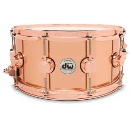 DW Collector's Series Polished Copper Snare Drum - 14 x 6.5 in.