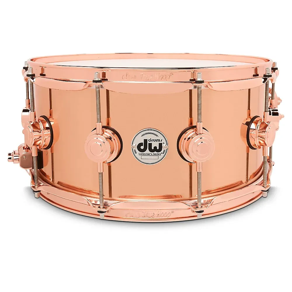 DW Collector's Series Polished Copper Snare Drum - 14 x 6.5 in.