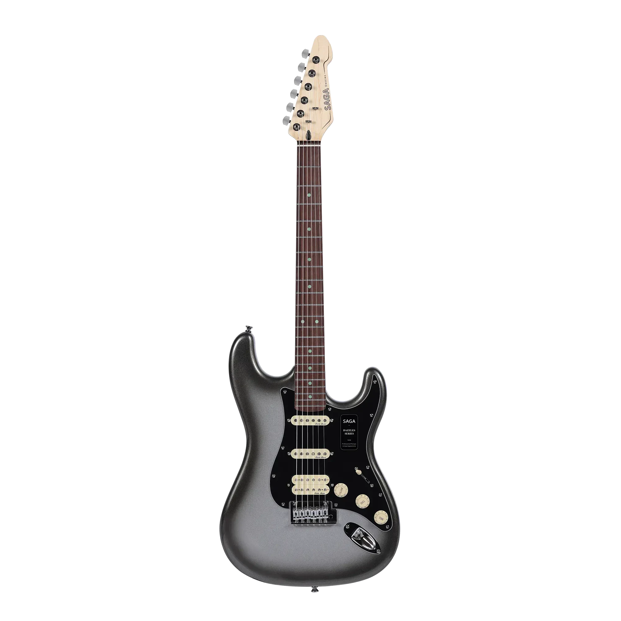 Электрогитара Saga Mercury Gray с чехлом