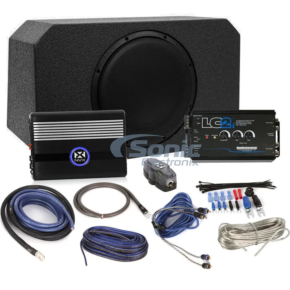 Сабвуфер для автомобиля NVX PBK-JP-WUTLD-VSW104v2 (набор) для Jeep Wrangler JK 2007–2018