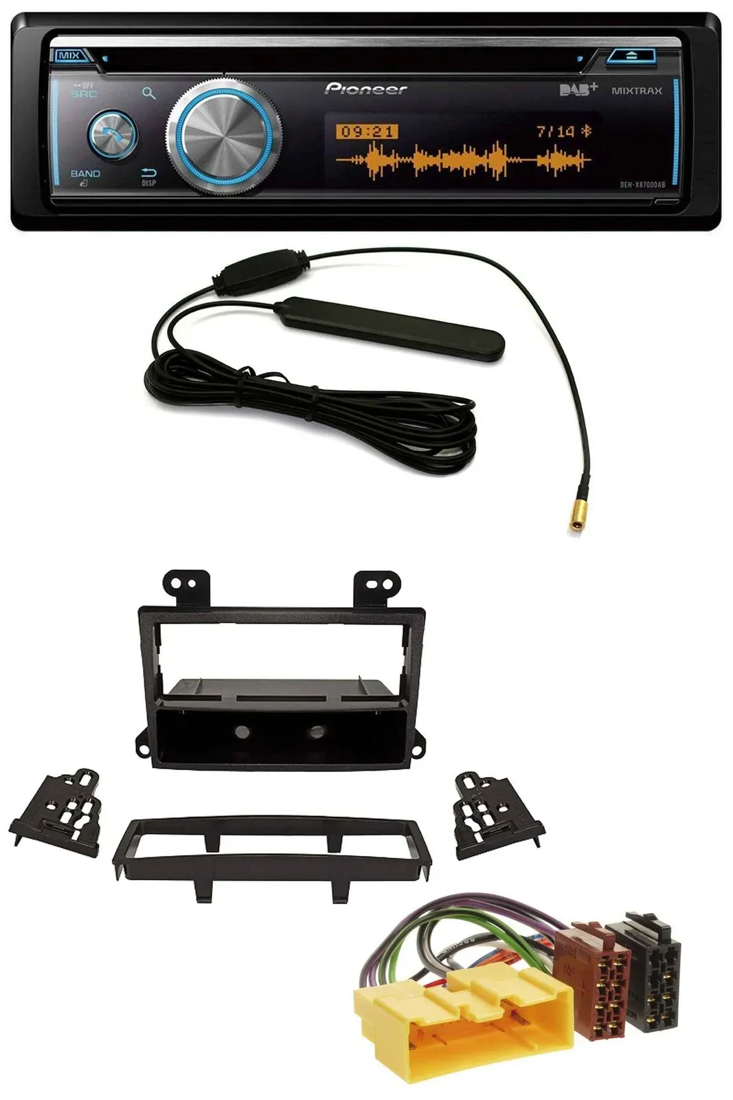 Автомагнитола для Mazda MPV (2000–2006) Pioneer CD/USB/Bluetooth/DAB/MP3