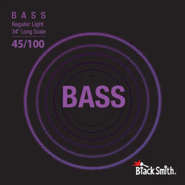 Струны для бас-гитары BlackSmith 95712 Bass Regular Light 45-100