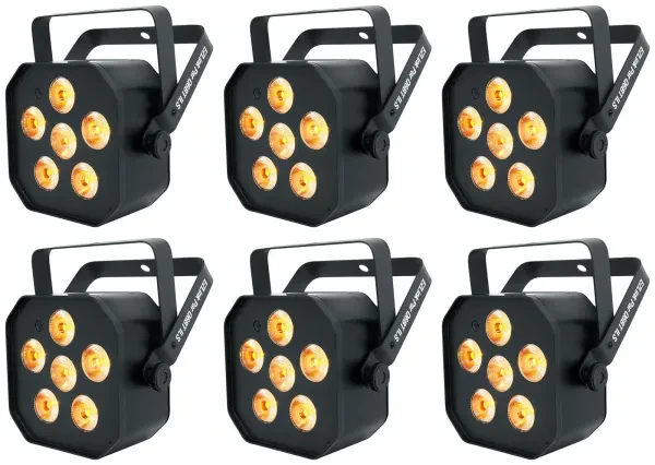 Светодиодный прибор Chauvet DJ EZLink Par Q6BT ILS RGBA (6 штук)