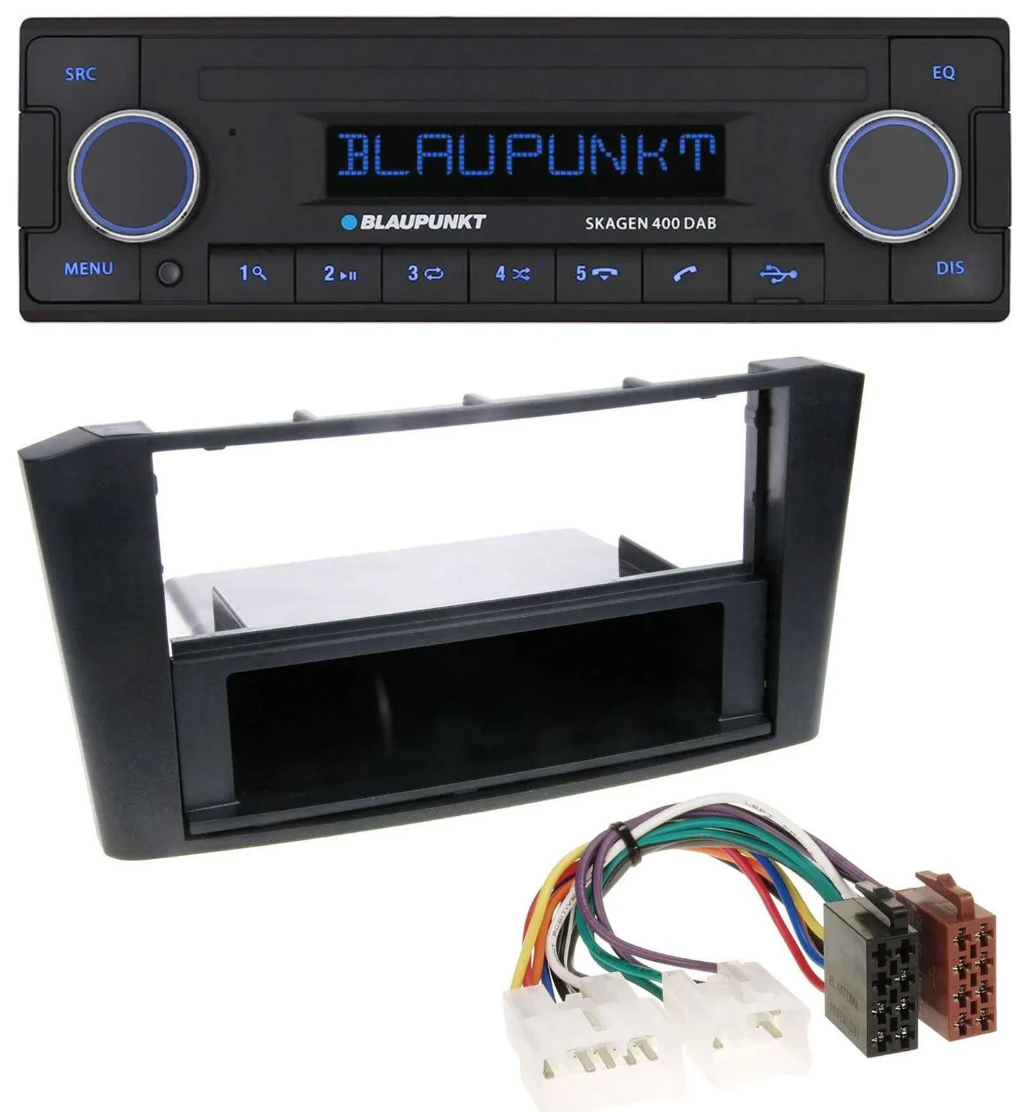 Blaupunkt DAB USB Bluetooth MP3 Autoradio für Toyota Avensis T25 (2003-2009)