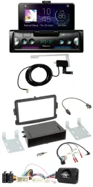 Автомагнитола для Dacia Dokker/Duster/Lodgy (с 2012) Pioneer DAB, Bluetooth, USB, совместима с кнопками на руле