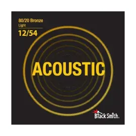 Струны для акустической гитары BlackSmith 95720 Acoustic 80/20 Bronze Light 12-54