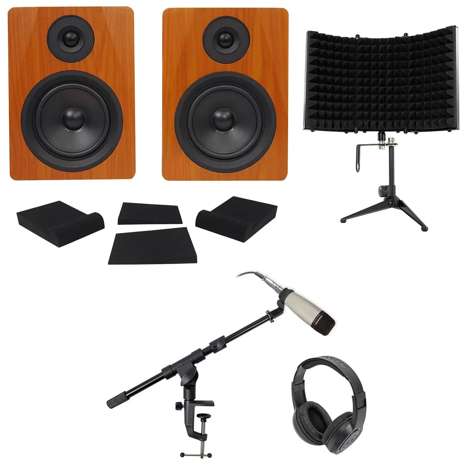 Комплект для подкастов Rockville APM5C+RCDSTR10B SAMSON PACK+RMF1+SAMBA18