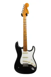 FENDER F24 Ltd 68 Stratocaster, Maple, Relic/CC, Aged Black